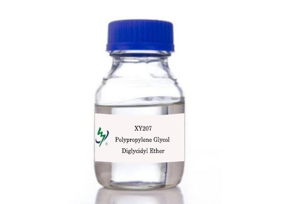 پلی پروپیلن گلیکول دیگلیسید التر XY207 XY217 CAS 26142-30-3 DI-EPOXY FUNCTIONAL برای ریختن، غبار، کفپوش، آبپاشی الکتریکی، چسب ها، Encapsulation استفاده می شود